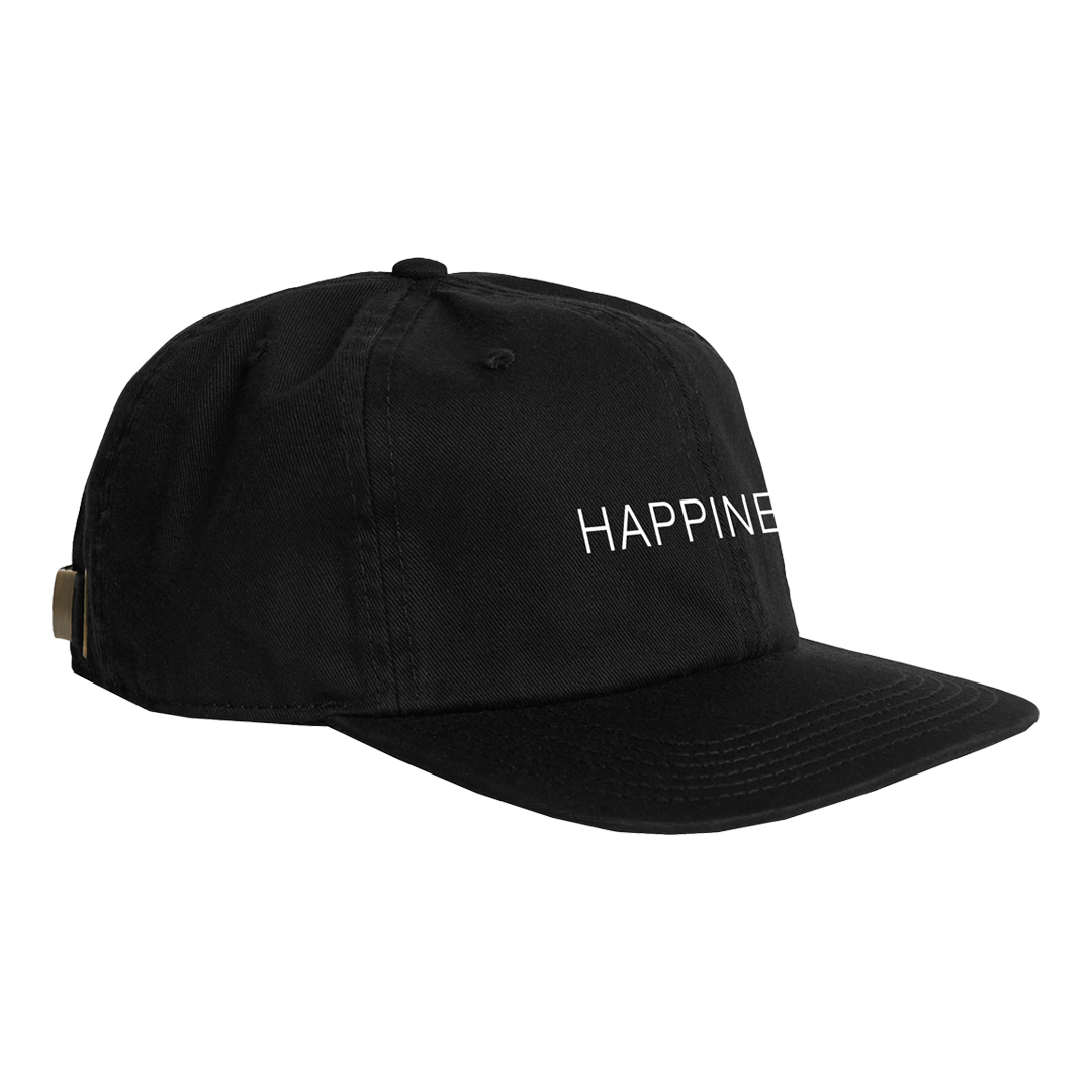 Happiness Embroidered Dad Cap