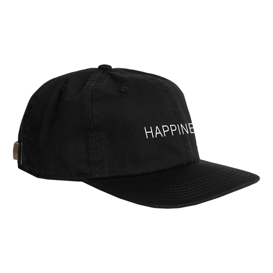 Happiness Embroidered Dad Cap